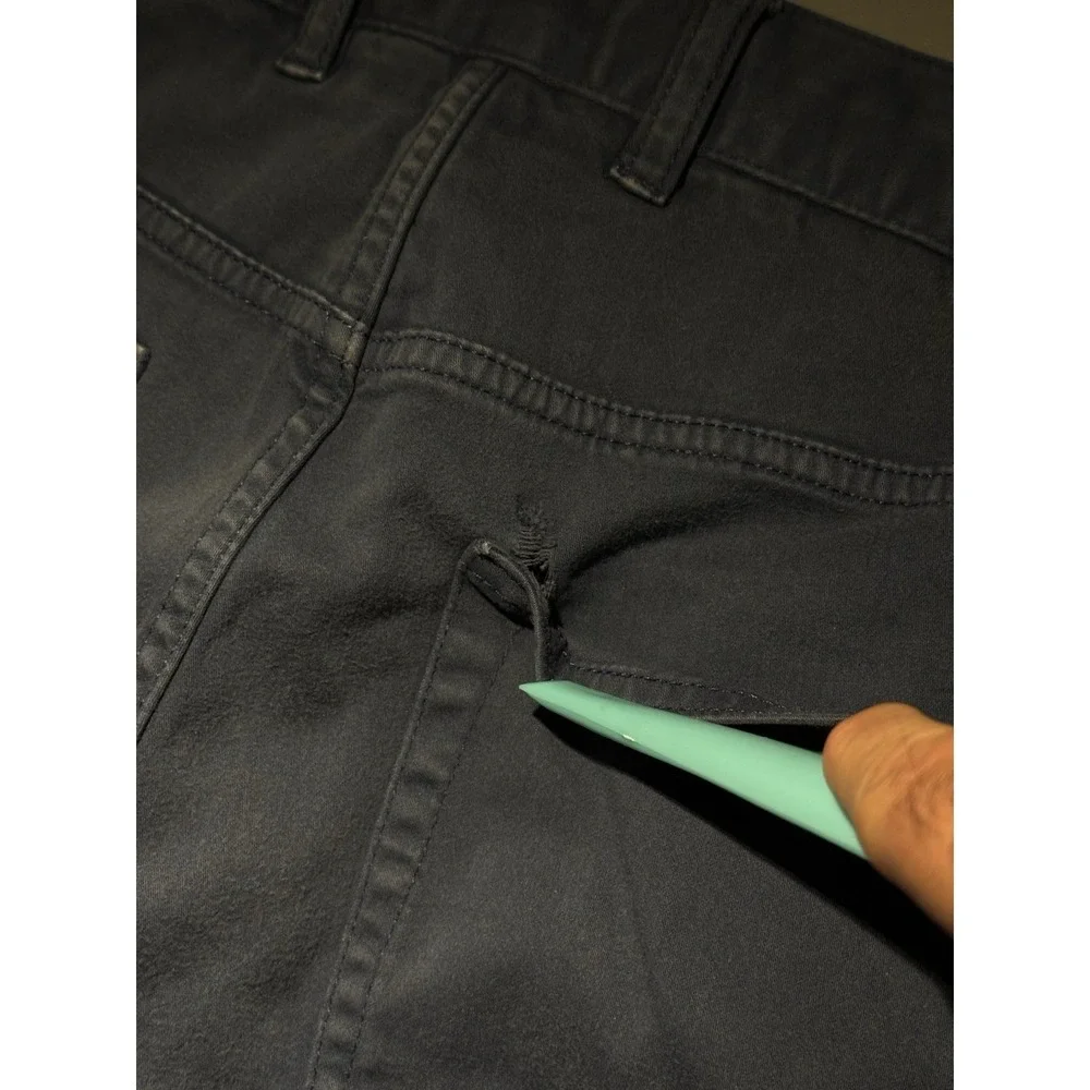 Peter Millar Crown Ultimate Sateen Pants Men 32x32 Blue‎ Straight Fit 5-Pocket